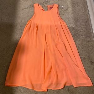Almost Pink shift coral dress